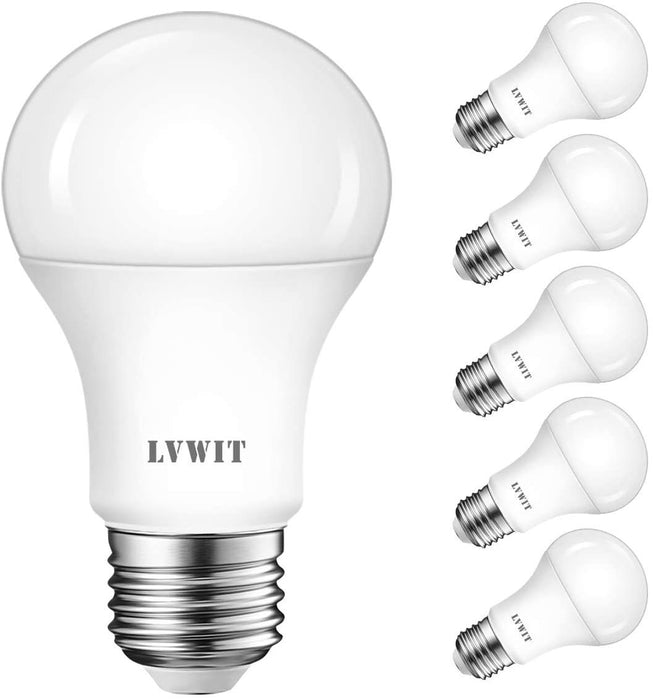 E27 LED Light Bulbs, 1055Lm A60 6500K