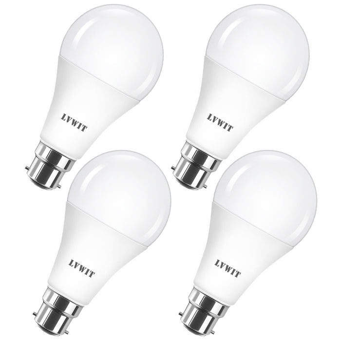 Daylight 20W B22 LED Light Bulb, Cold White 2452LM,Replace to 152W, 6500K