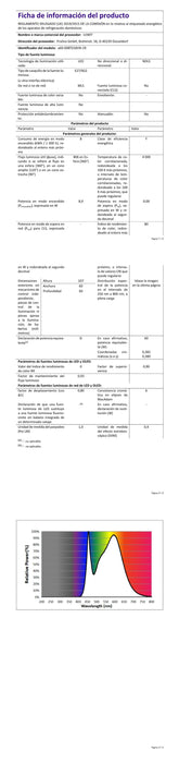 E27 LED Bombillas LEDs, 806 Lm A60 6 Unidades