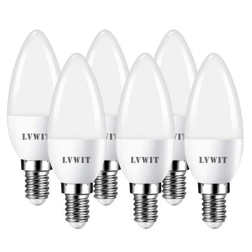 Ampoule LED Dimmable E14 Forme Bougie, 5W Équivalent À 40W, Blanc