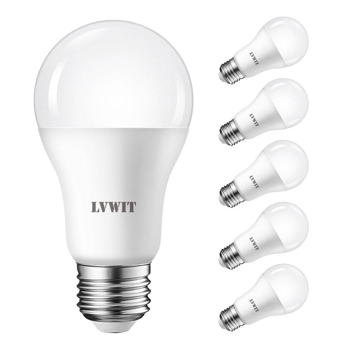 LED Ampoule LED, E27 1055Lm A60 Ampoules, 6500K Blanc Froid 6Pièces