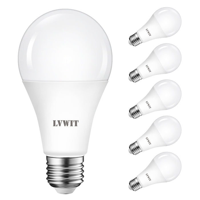 LVWIT E27 LED Birne, 126W Kaltweiß 6500K, ultrahell 1900 lm, Matt
