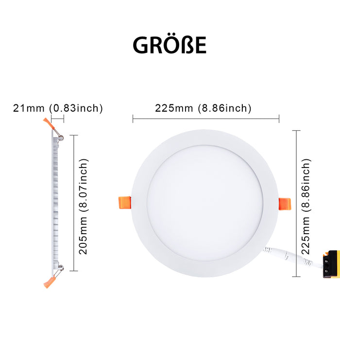 1650Lm LED Einbauleuchte