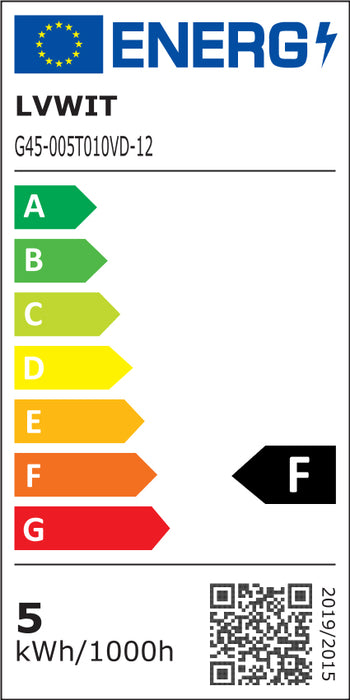 B22 LED Light Bulbs, G45 470Lm