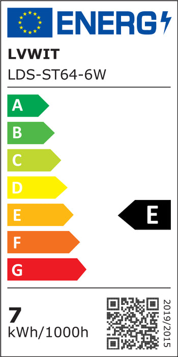 E27 LED Filament Light Bulbs, ST64 470Lm&806Lm