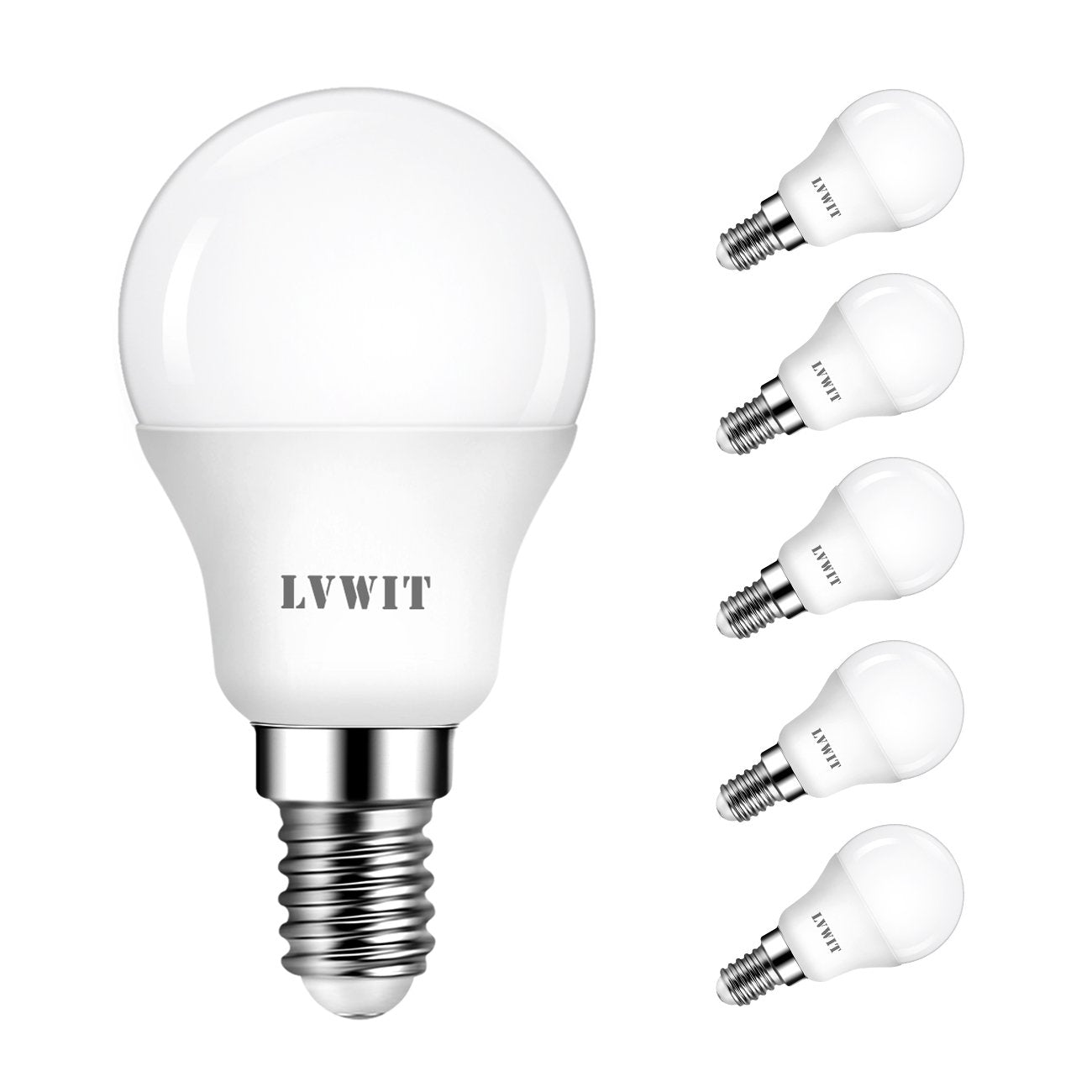 Ampoule E27 LED, 7W G45 Blanc Chaud 3000K, 60W Équivalent À Incandescence