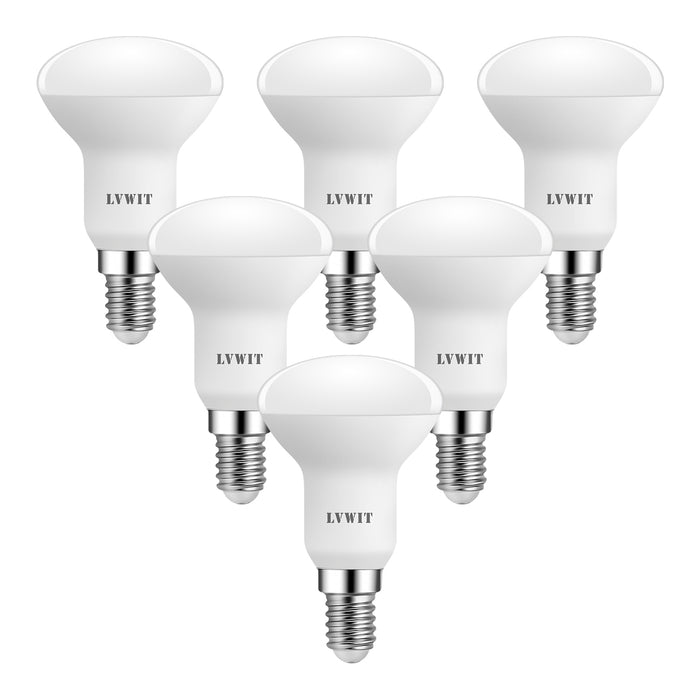 Vreemdeling Guinness zonsondergang E14 LED Light Bulbs | R50 5W 6500K&2700K 6&12PCS | LVWIT