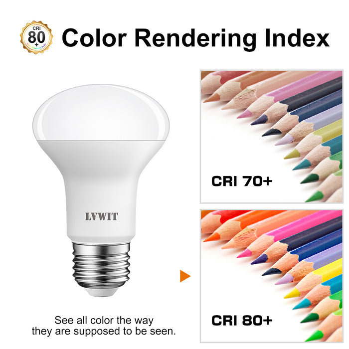 E27 LED Light Bulbs, R63 806Lm