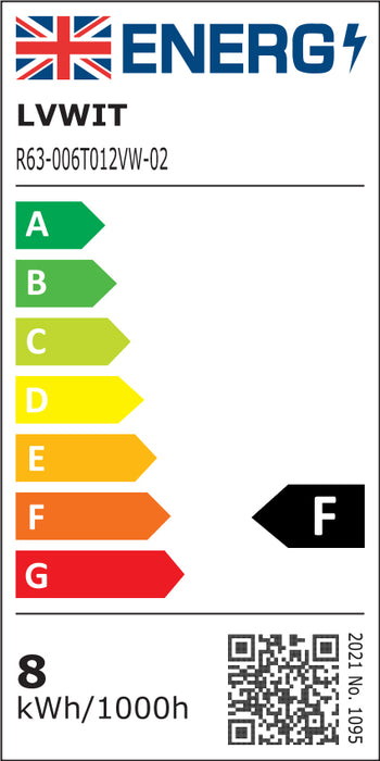 E27 LED Light Bulbs, R63 806Lm