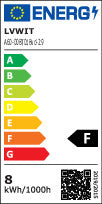 E27 LED Bombillas LEDs, 806 Lm A60 6 Unidades